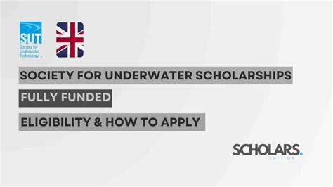 international underwater scholarships